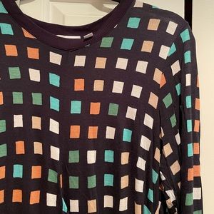 Boss Multi-Color Grid Dress - Size L